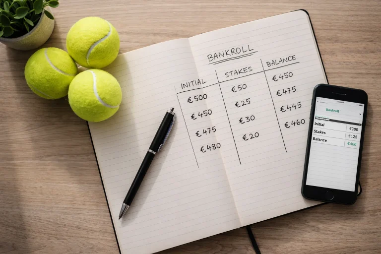 Bankroll Management Tennis – Wettkasse verwalten