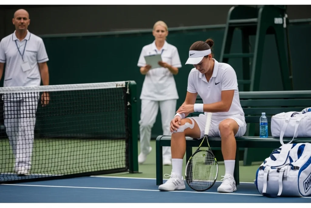Tennis Aufgabe Wette – Spieler-Retirement und Regeln