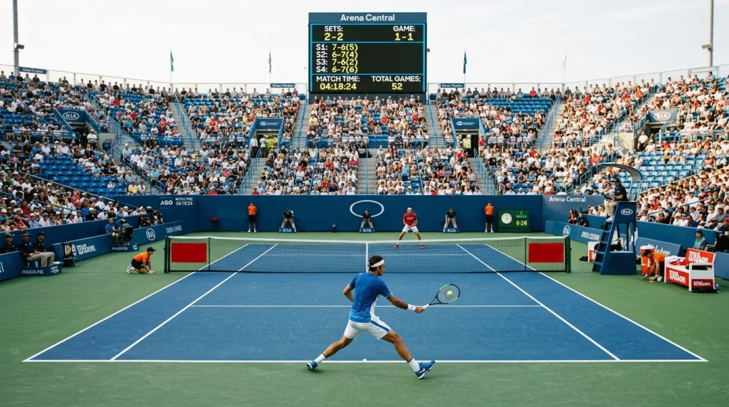 Tennis Over/Under Wetten – Gesamtspiele und Total Games