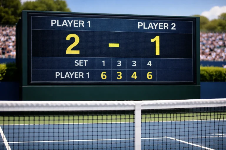 Satzwetten Tennis – Correct Score und Set Betting
