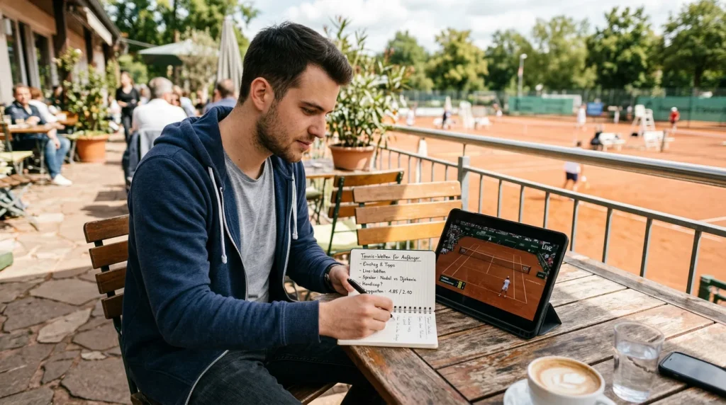 Tennis Wetten für Anfänger – Einsteiger lernt Sportwetten